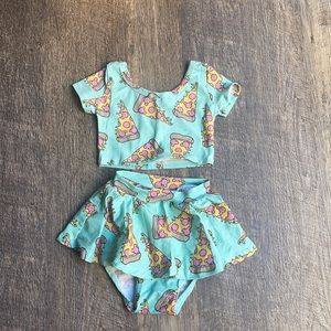 COPY - 2t wild rich kids pizza print